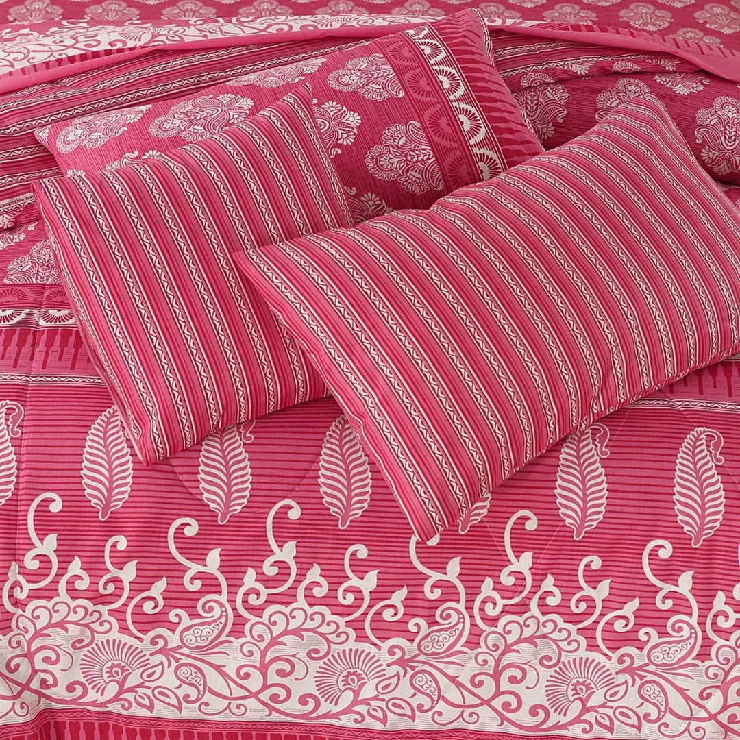 Petal Cotton Comforter Set – 7PCS