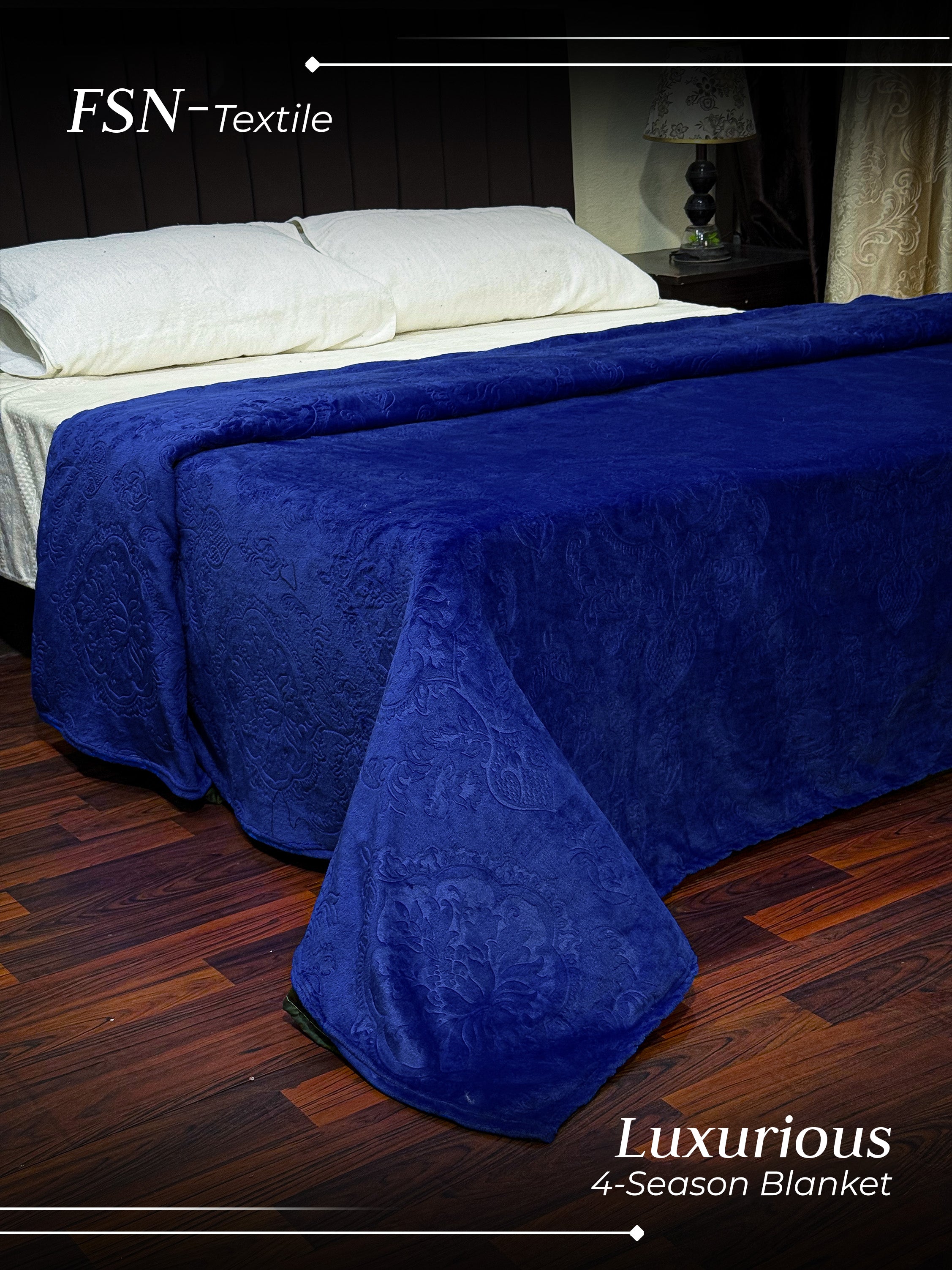 Luxury 4 season AC Emboss Fleece Blanket