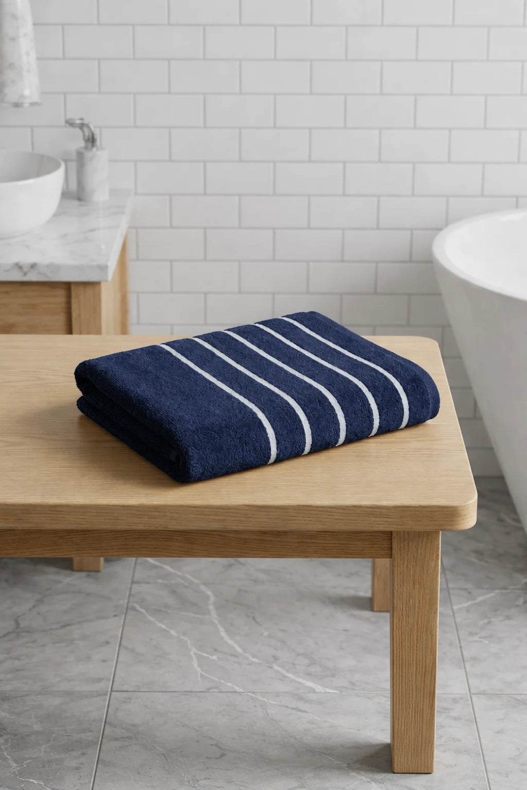 Premium Velvet Cotton Embroidered Towel