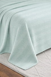 Textured Chevron Woven Cotton Blanket – Cozy All-Season Throw in Rich Brown