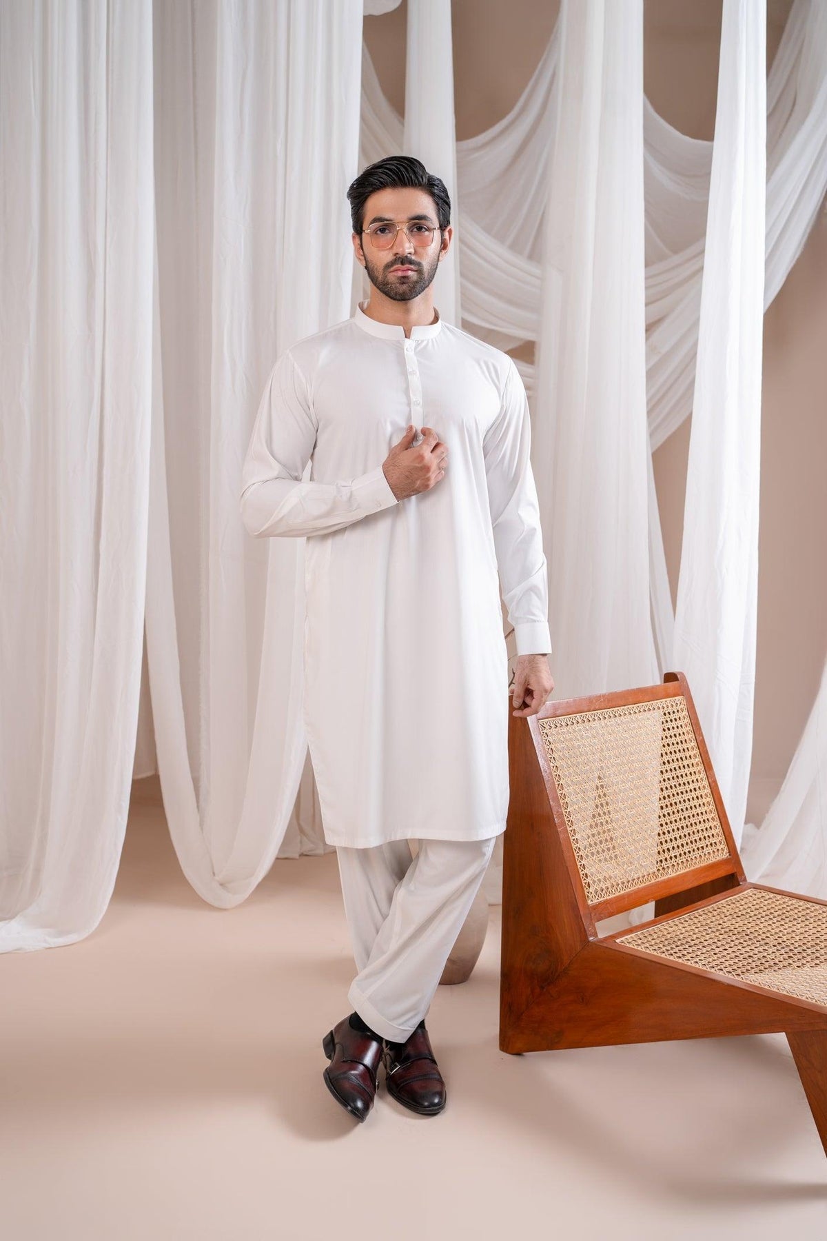 Boski Unstitched Fabric Silk Wash n Wear