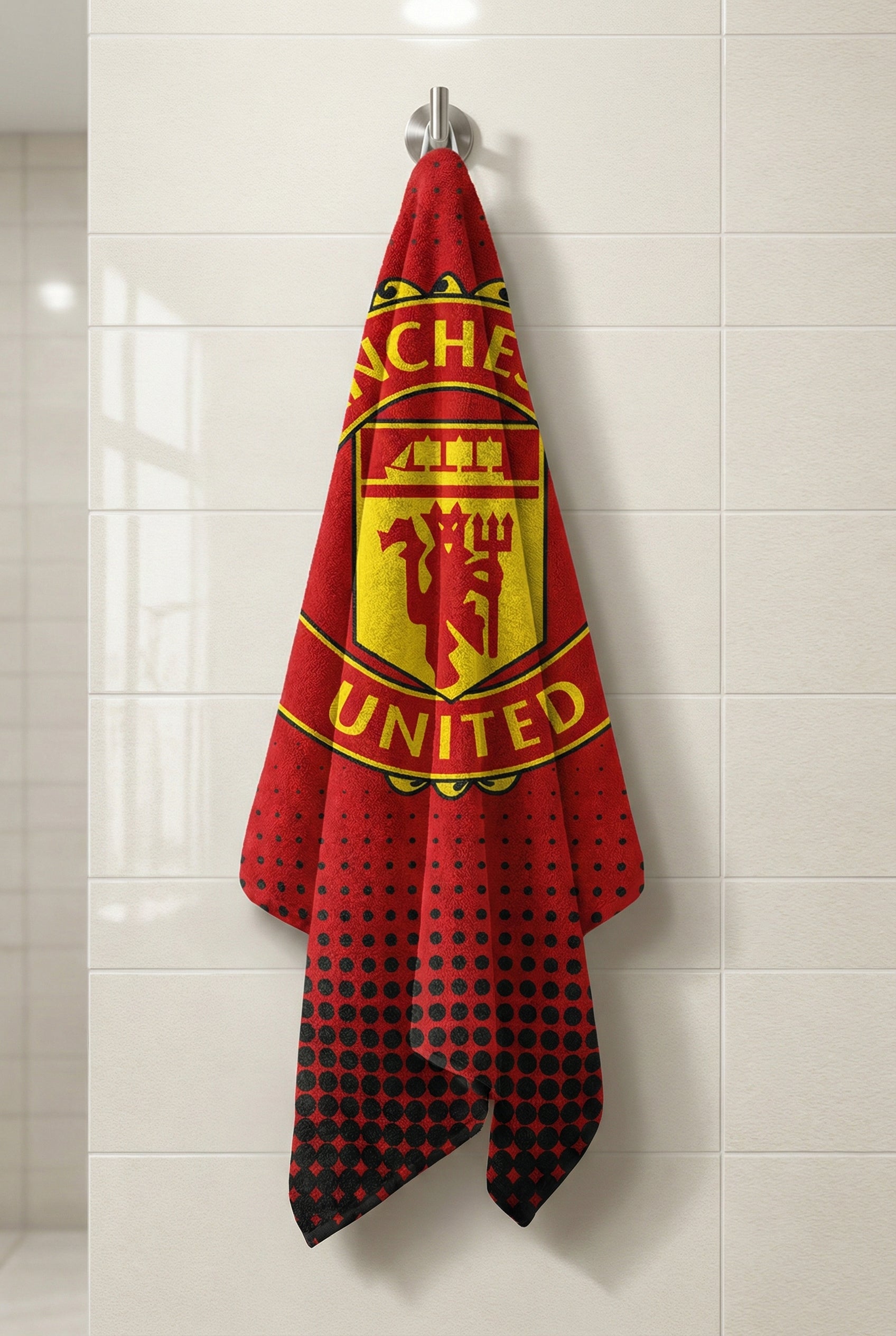 Premium  Manchester United Printed Towel – 100% Micro Cotton