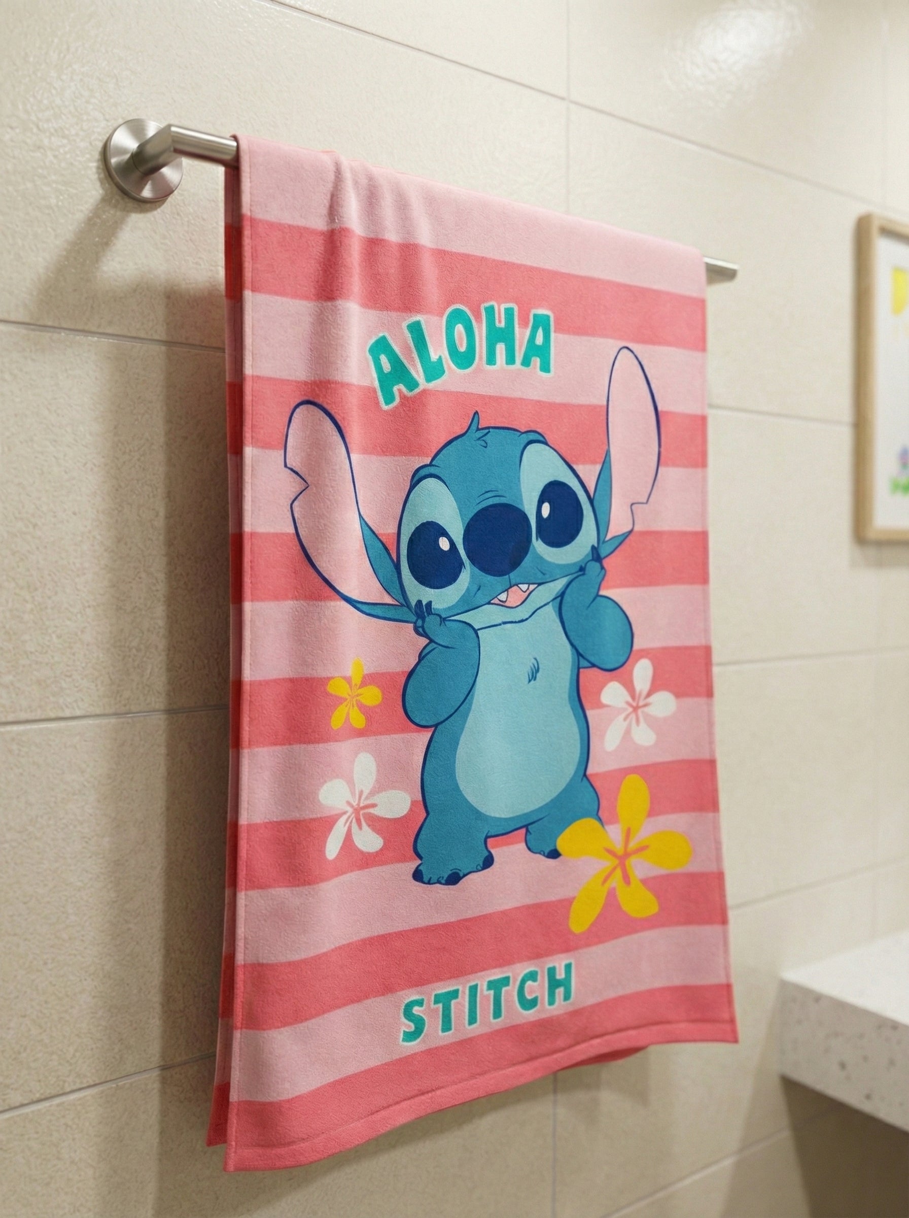 Premium Stitch Printed Towel – 100% Micro Cotton