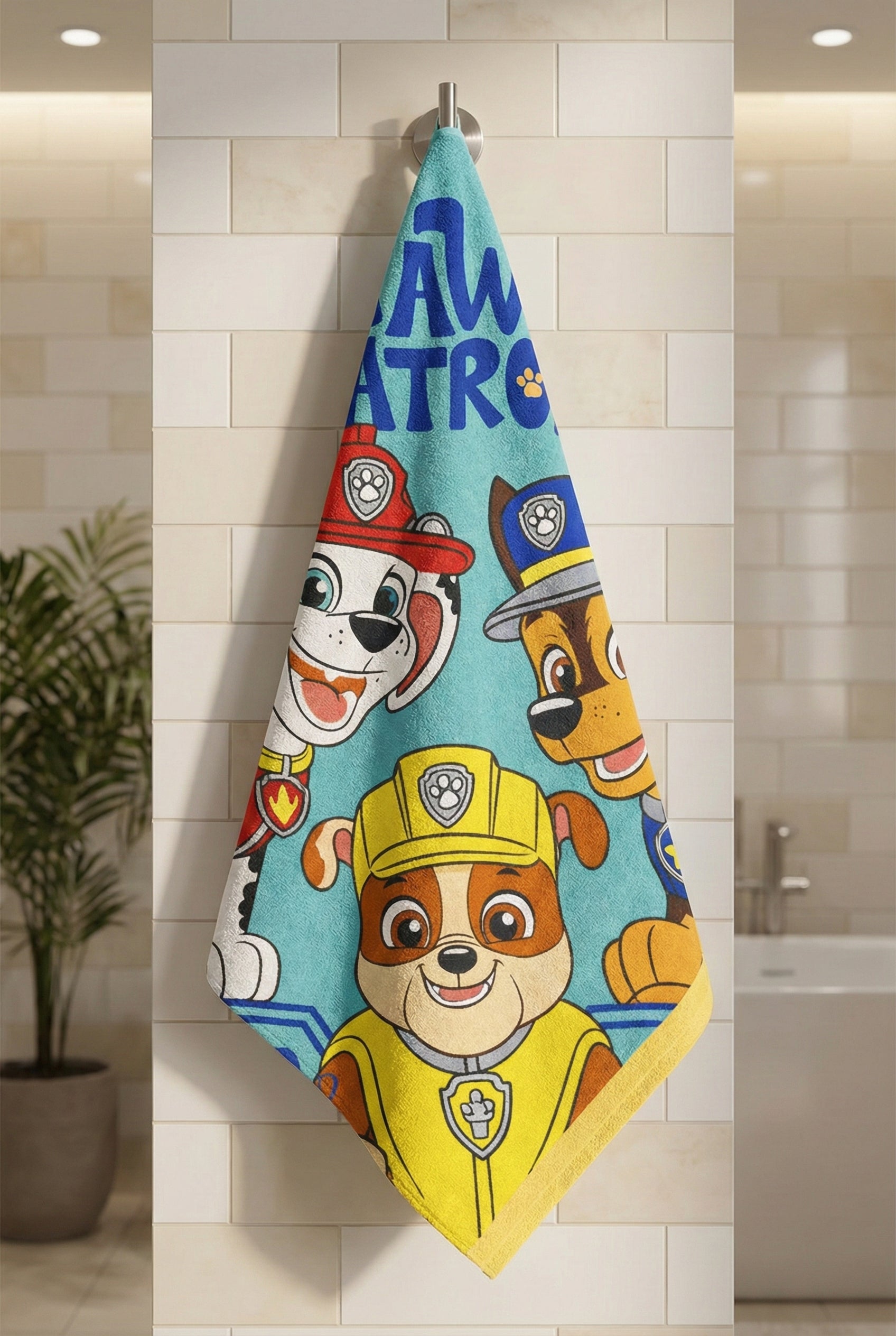 Premium Paw Patrol Printed Towel – 100% Micro Cotton