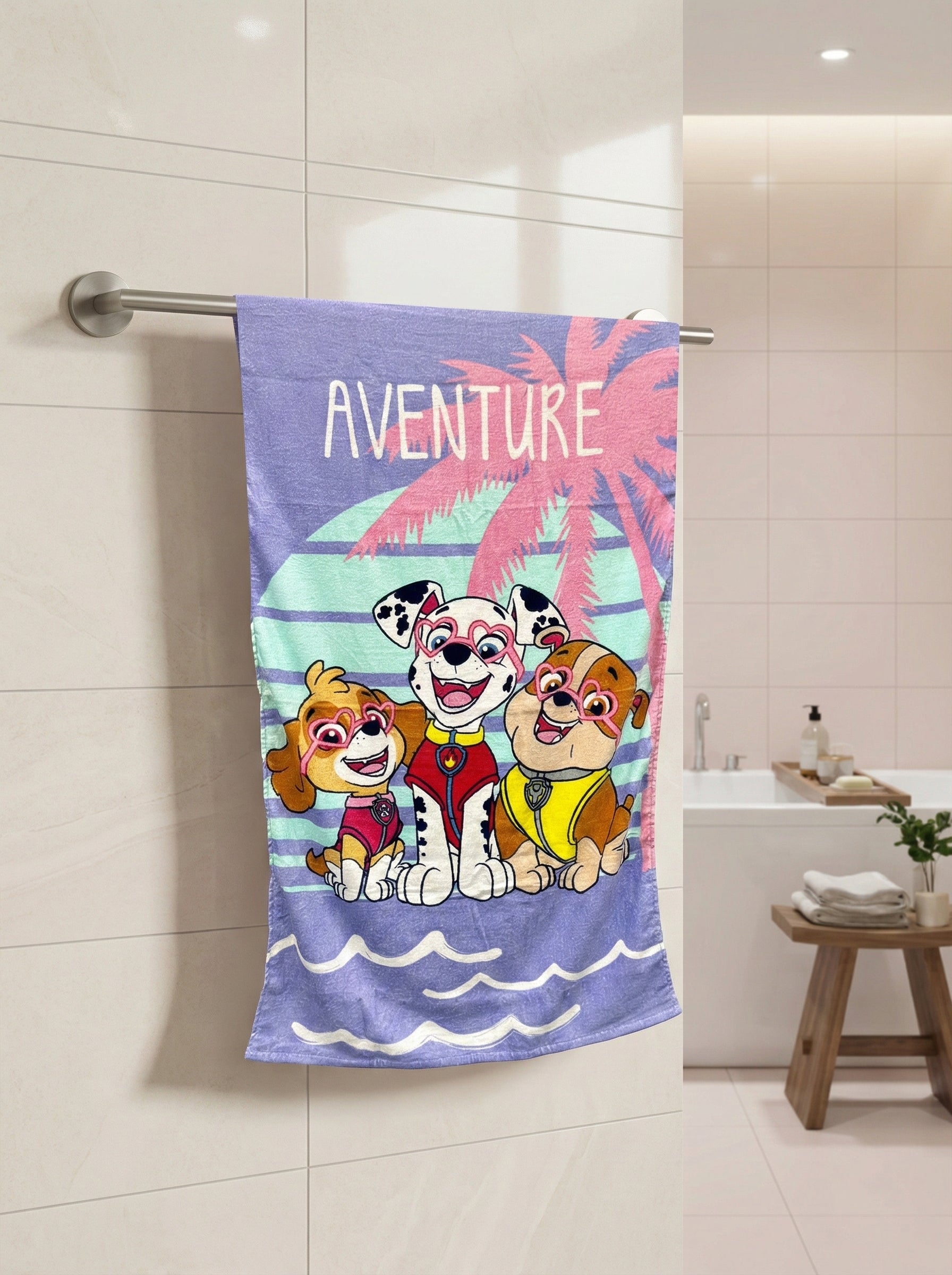Premium Printed Towels – 100% Micro Cotton for Kids