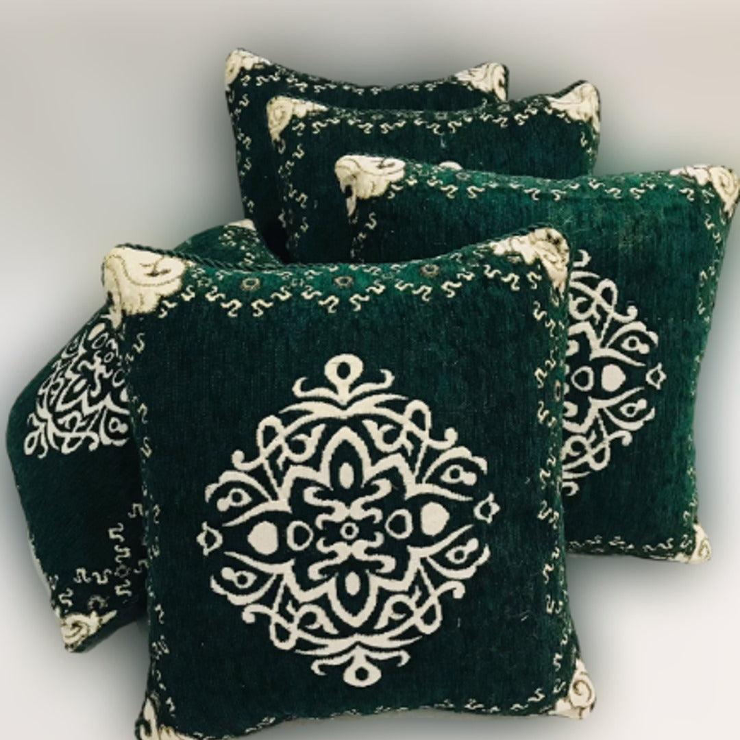 Velvet Jacquard Cushion Cover