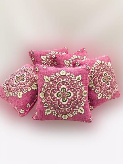 Velvet Jacquard Cushion Cover