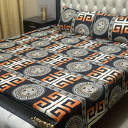 3D CRYSTAL COTTON BEDSHEET
