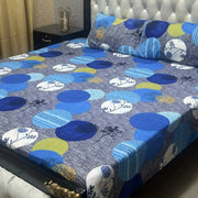 3D CRYSTAL COTTON BEDSHEET