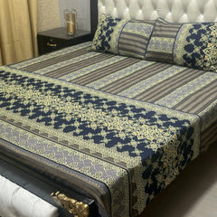3D CRYSTAL COTTON BEDSHEET