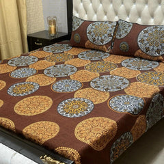 3D CRYSTAL COTTON BEDSHEET