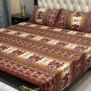 3D CRYSTAL COTTON BEDSHEET