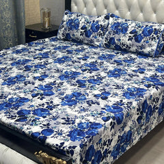 3D CRYSTAL COTTON BEDSHEET