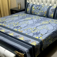 3D CRYSTAL COTTON BEDSHEET