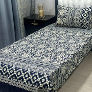 Luxurious Bedding Collection Vol 24 | Pure Soft 3D Crystal Cotton | 2 Single Size Bedsheets (90x60 Inches)