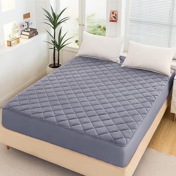 King Micro Cotton UltraSonic Punching Mattres Cover