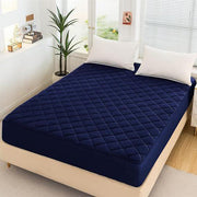 King Micro Cotton UltraSonic Punching Mattres Cover