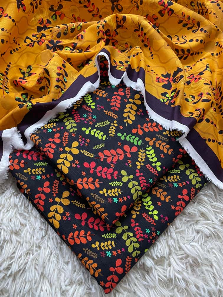 Digital Printed Khaddar 3PC