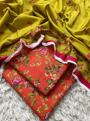 Digital Printed Khaddar 3PC