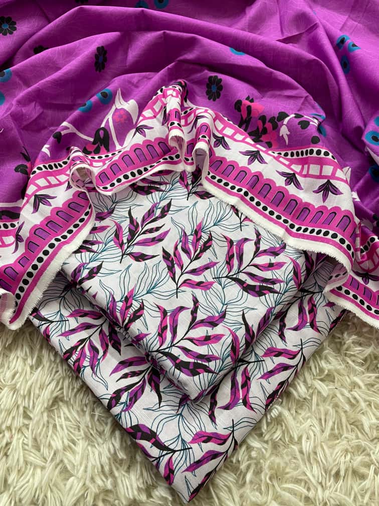 Digital Printed Khaddar 3PC