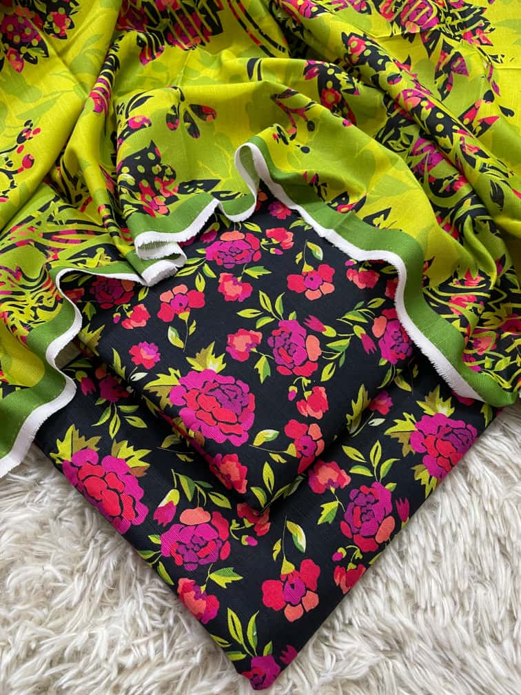 Digital Printed Khaddar 3PC