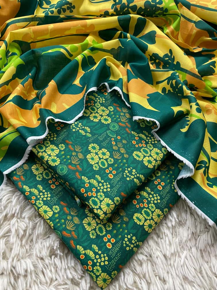 Digital Printed Khaddar 3PC
