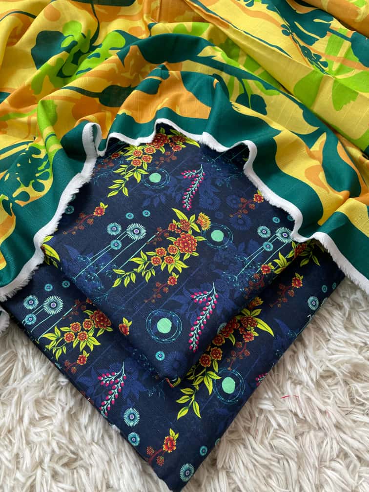 Digital Printed Khaddar 3PC