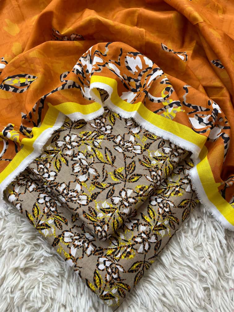 Digital Printed Khaddar 3PC