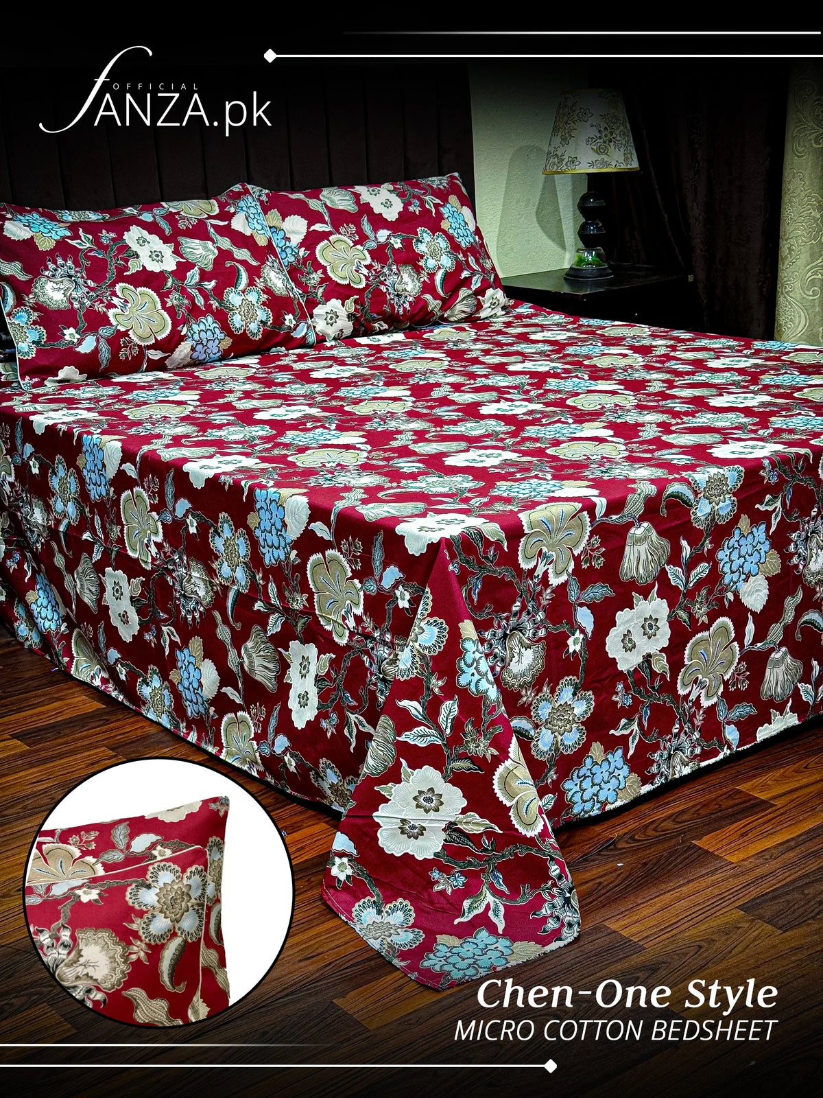 3D CRYSTAL COTTON BEDSHEET