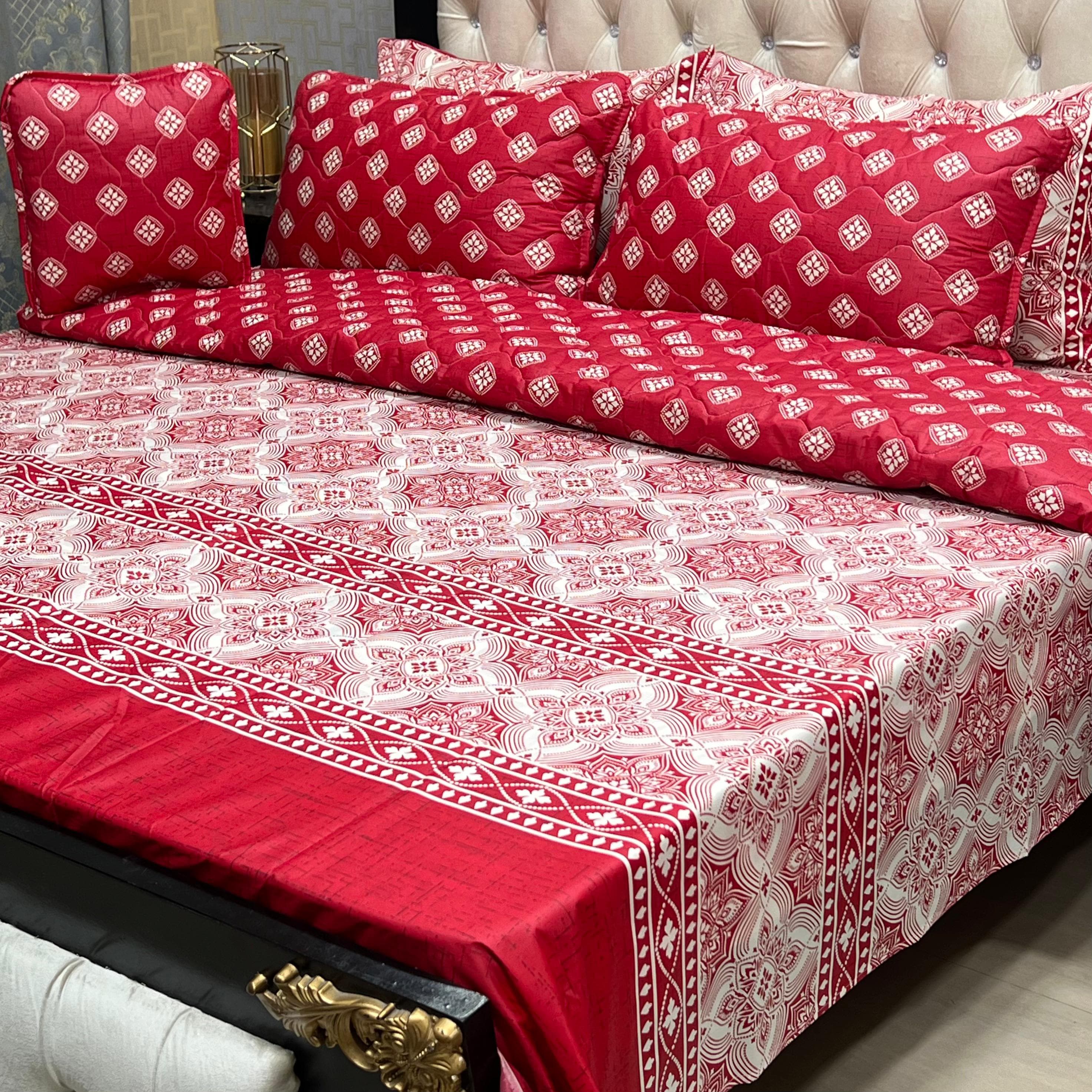 New Arrival 7PC Salonika Cotton Comforter – King Size - Summer Special - Premium Quality & Multi-Color Prints