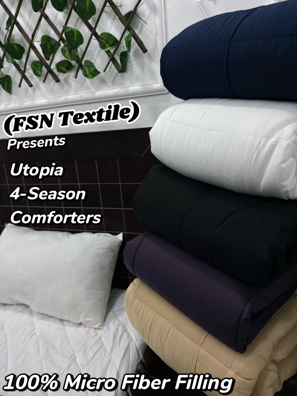 Utopia 4-Season Premium Soft Duvet