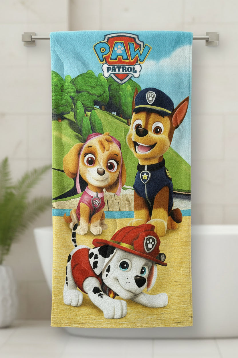 Premium Printed Towels – 100% Micro Cotton for Kids