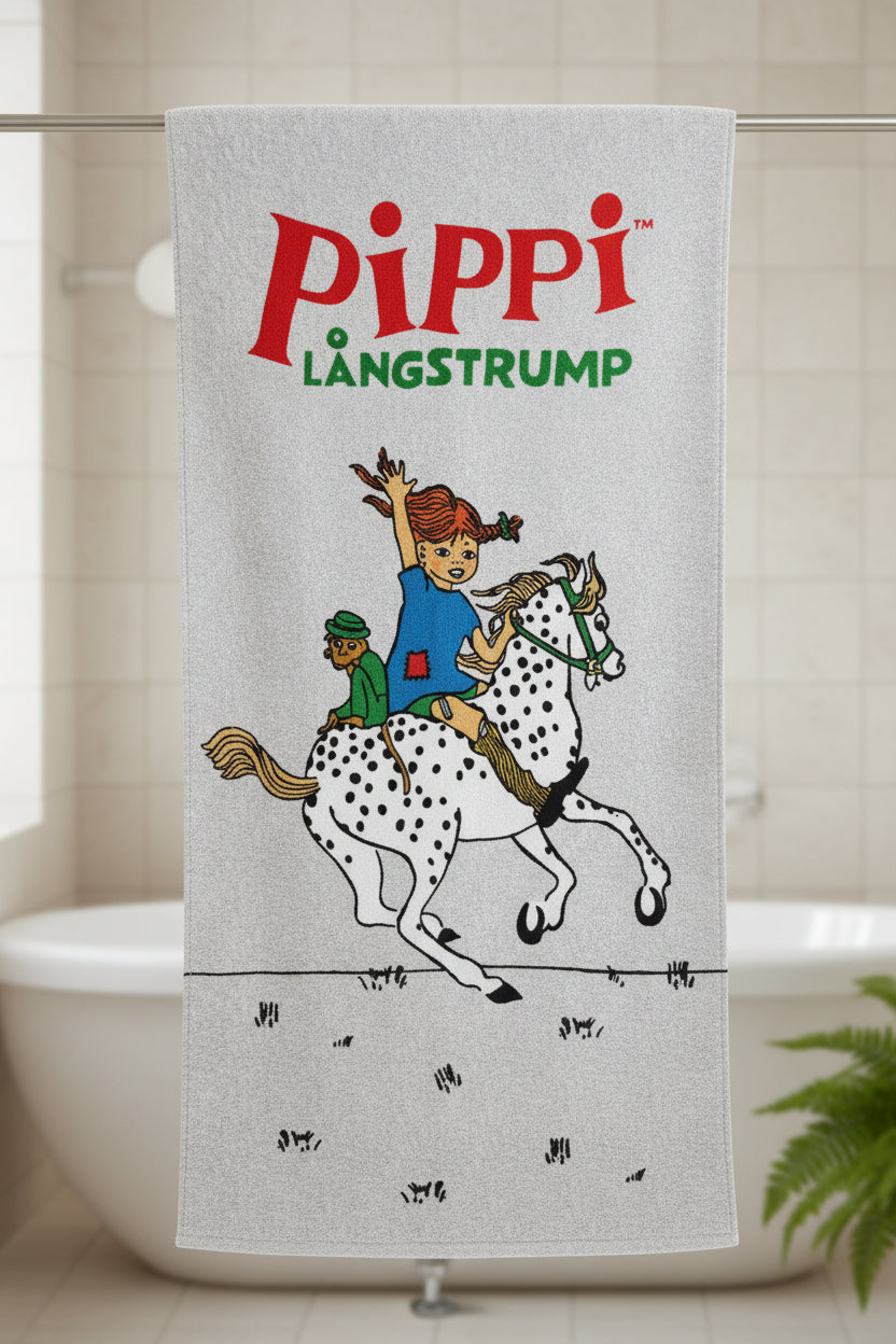 Premium Pippi  Printed Towels – 100% Micro Cotton for Kids