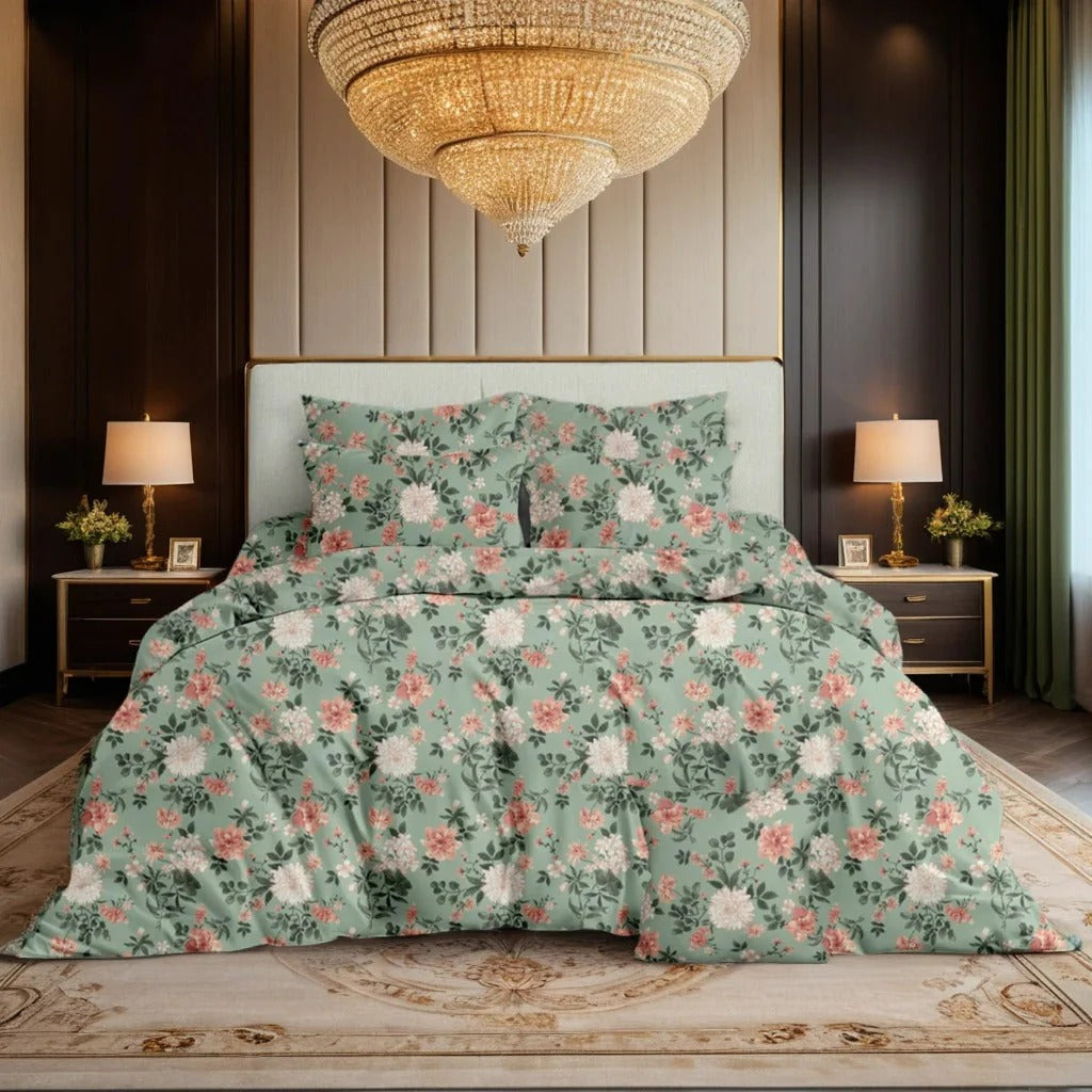 Premium King Size 7-Piece Comforter Set | Complete Bedding Collection