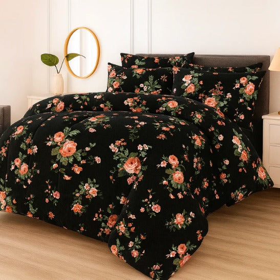 Premium King Size 7-Piece Comforter Set | Complete Bedding Collection