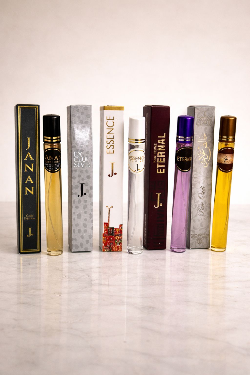 J Dot 35ML Perfume Tester Set – Pack of 5  | VL-010