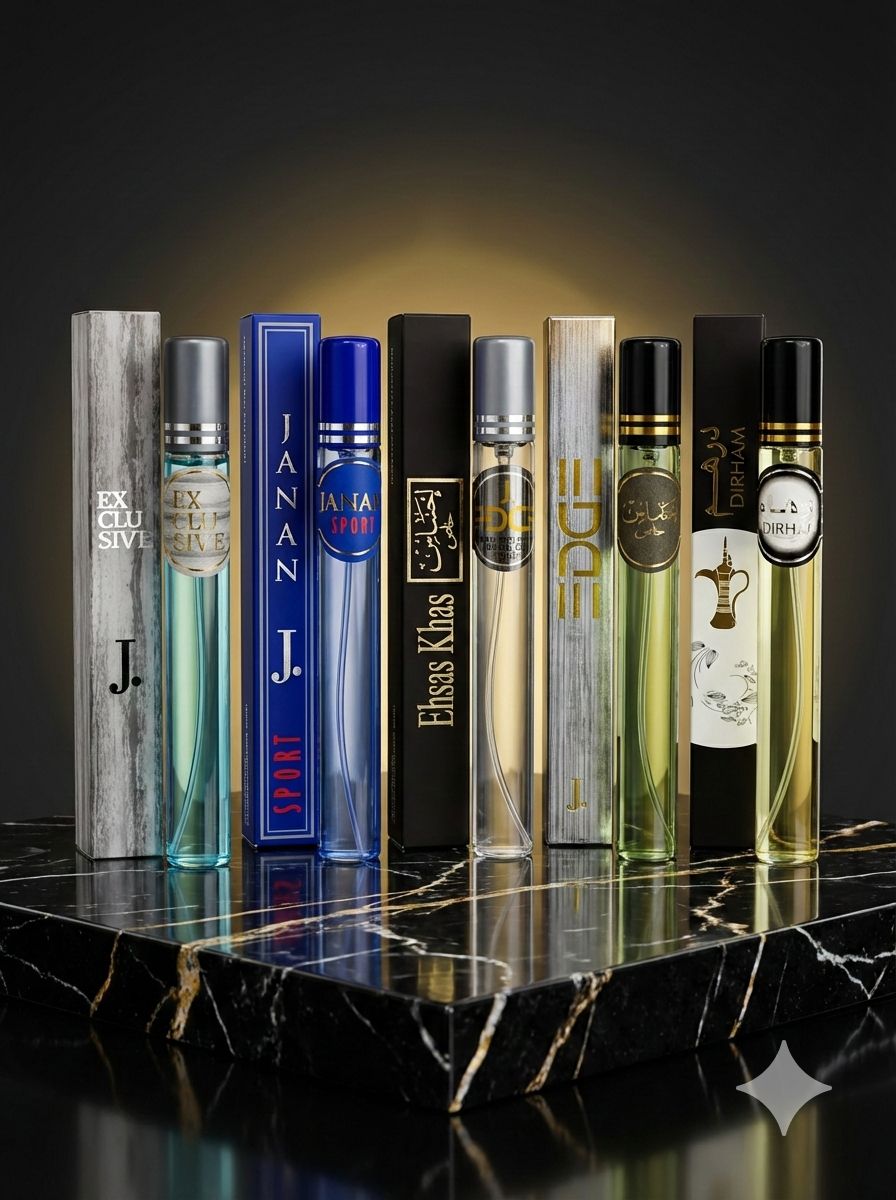 J Dot 35ML Perfume Tester Set – Pack of 5  | VL-011