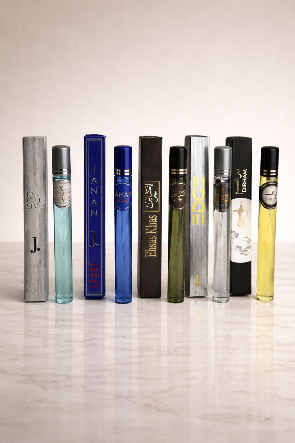 J Dot 35ML Perfume Tester Set – Pack of 5  | VL-011