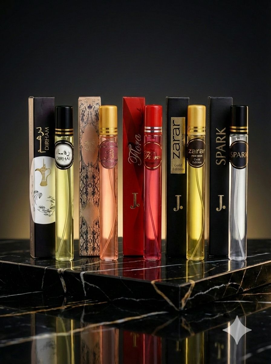 J Dot 35ML Perfume Tester Set – Pack of 5  | VL-012