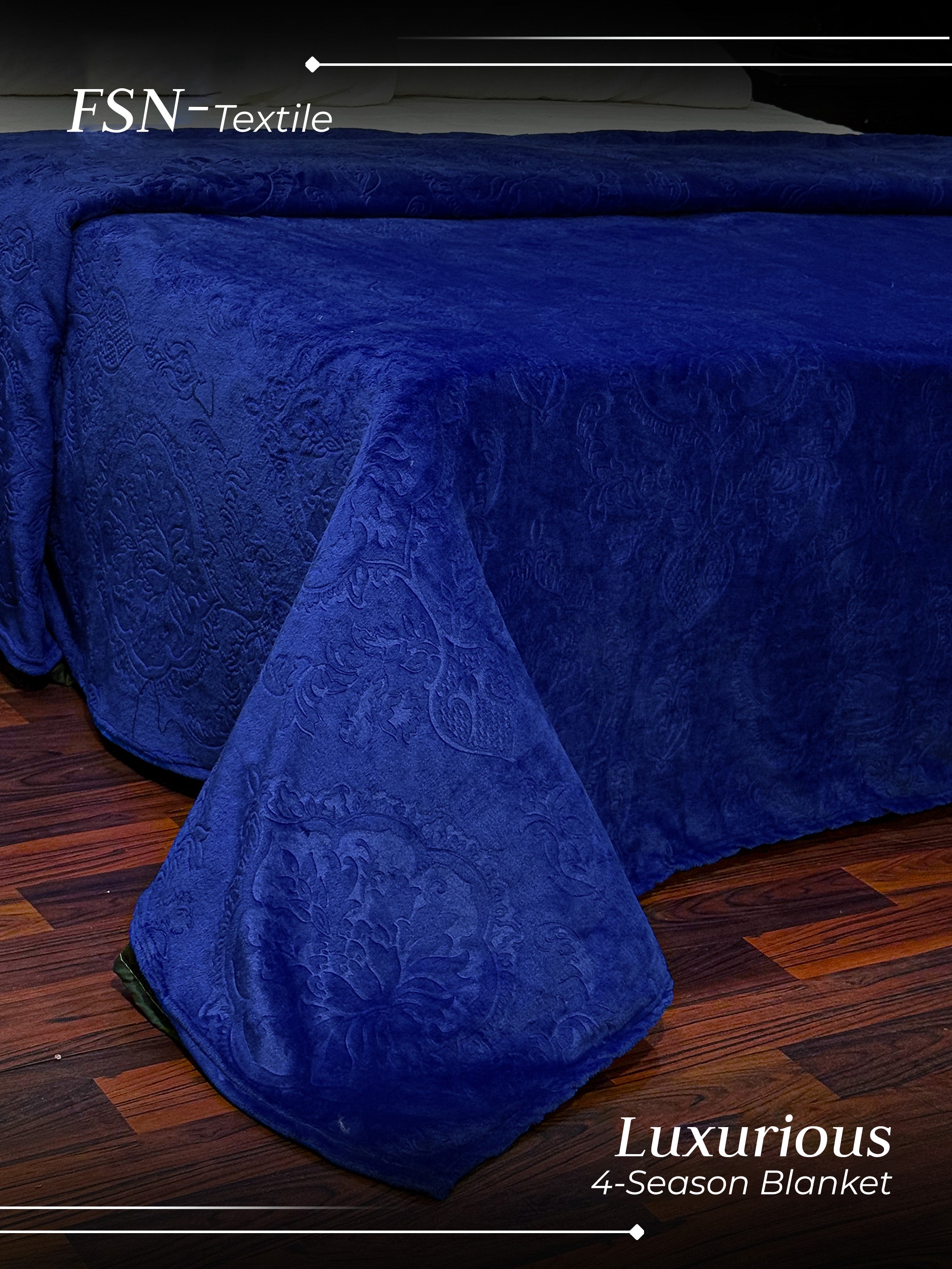 Luxury 4 season AC Emboss Fleece Blanket