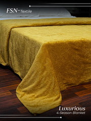 Luxury 4 season AC Emboss Fleece Blanket