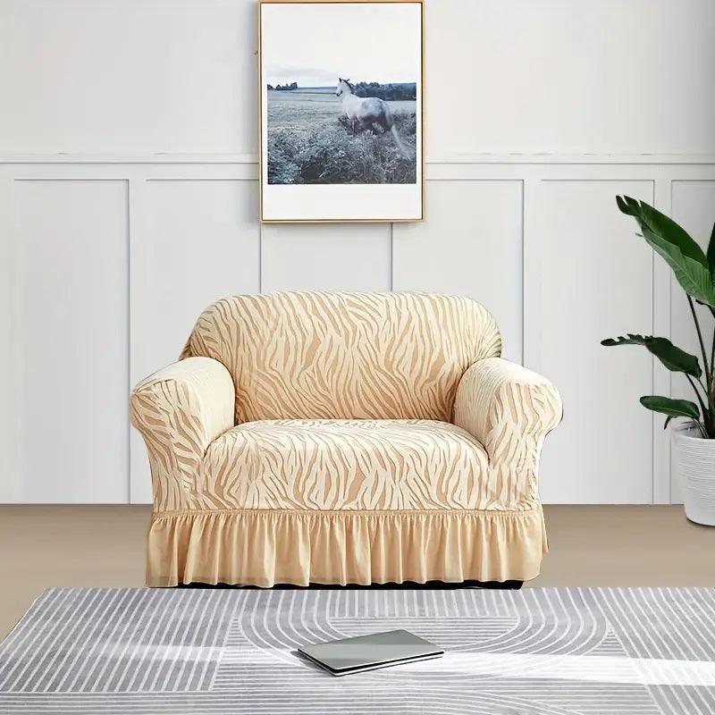 Zebra Stripe Gersey Sofa Covers
