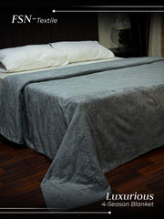 Luxury 4 season AC Emboss Fleece Blanket