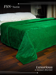 Luxury 4 season  AC Emboss Fleece Blanket