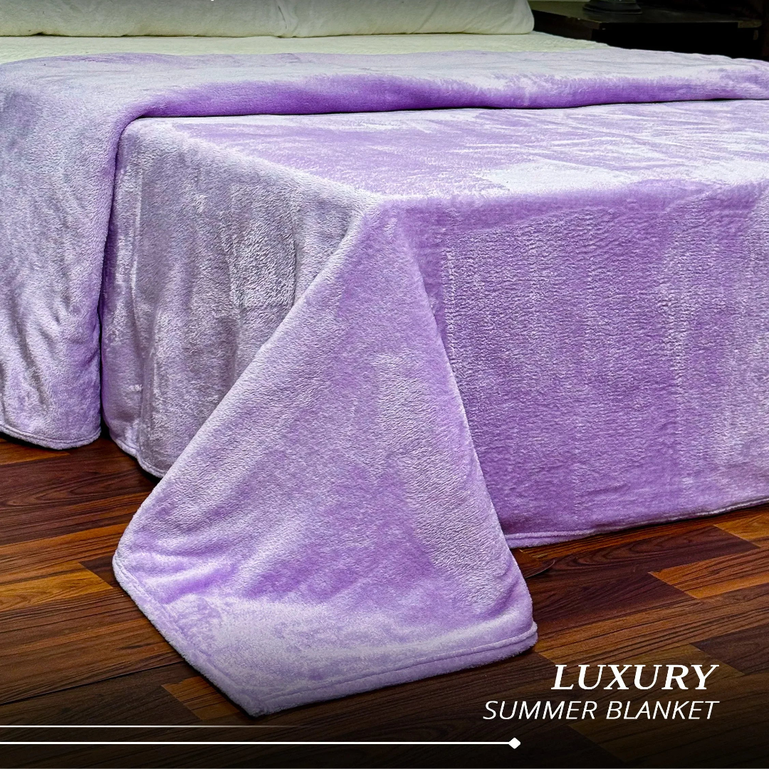 Luxury 4 Season AC Dyed Funnel Blanket in Coral Fleece