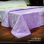 Luxury 4 Season AC Dyed Funnel Blanket in Coral Fleece