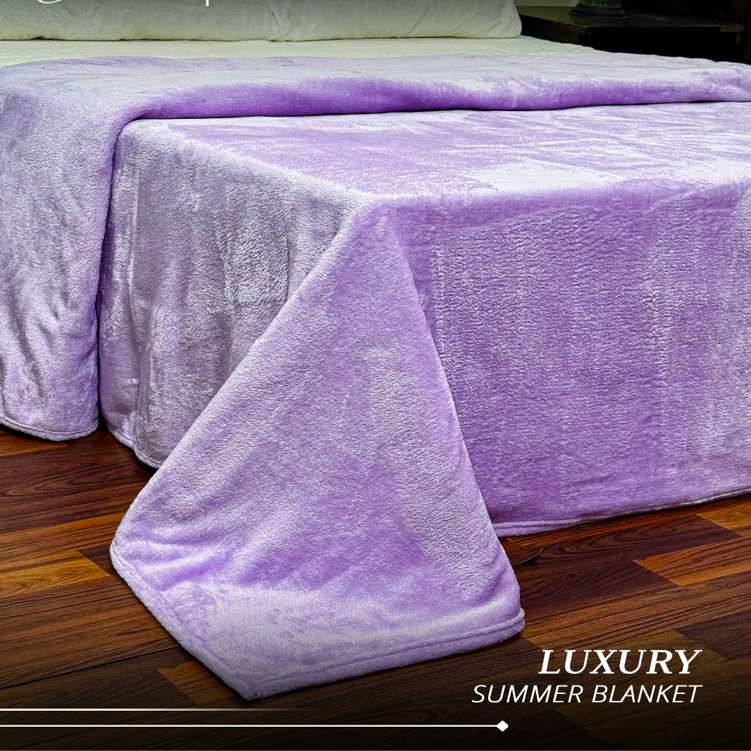 Luxury 4 Season AC Dyed Funnel Blanket in Coral Fleece