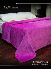 Luxury 4 Season AC Emboss Fleece Blanket