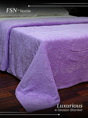 Luxury 4 season AC Emboss Fleece Blanket
