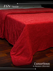 Luxury 4 season AC Emboss Fleece Blanket